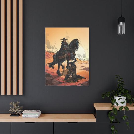 The Prisoner - Matte Canvas Print