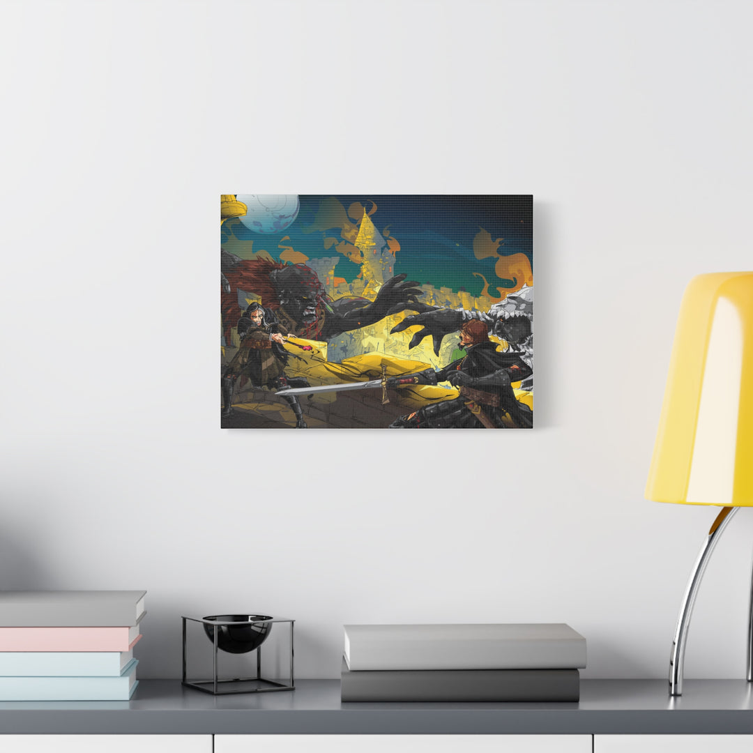 Final Fight - Matte Canvas Print