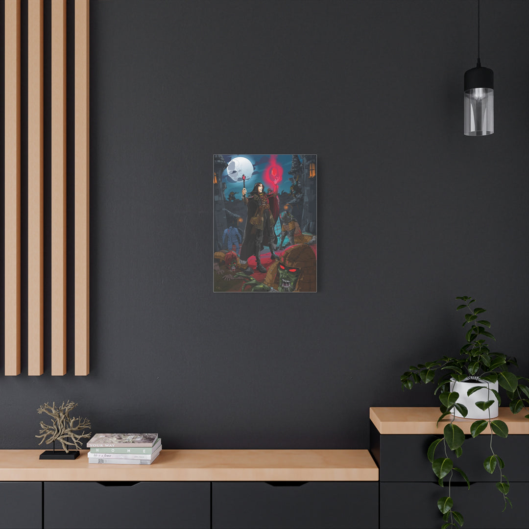 Zombies! - Matte Canvas Print