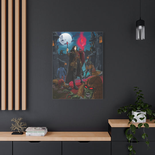 Zombies! - Matte Canvas Print