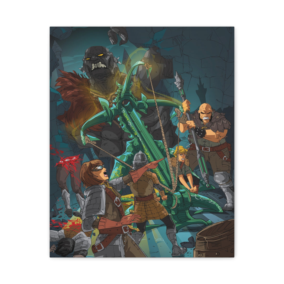 Stone Giant - Matte Canvas Print